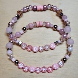 Eldest Daughter Taylor Swift Friendship Bracelets Bundle Of 2, Size 7.5"